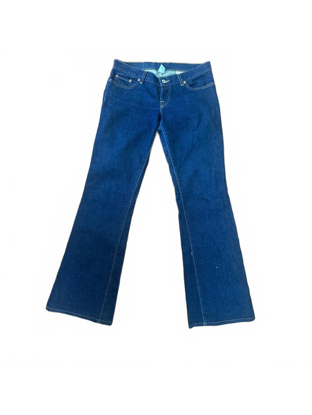 Lucky Brand Women's Bell Bottom Jeans, Size 4, Denim Low Rise Flare